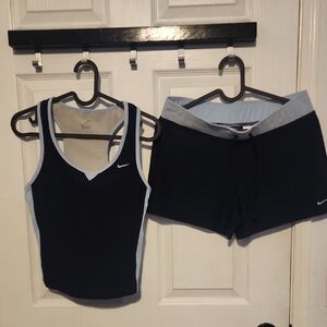 Nike Dri Fit Tank Top and Shorts